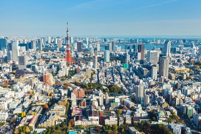 Tokyo Skyline, TOP 5 Japan Sehenswürdigkeiten