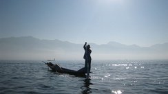 Fischer auf See, Myanmar