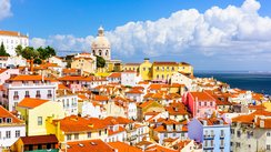 Aussicht auf Alfalma, Lissabon