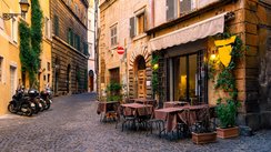 Kleine Gasse in Rom