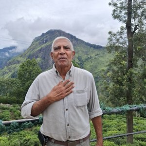 Unser SKR-Reiseleiter Amitha am Little Adam’s Peak
