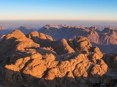 Berg Sinai auf der Sinai-Halbinsel