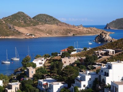 Aussicht Bucht Patmos