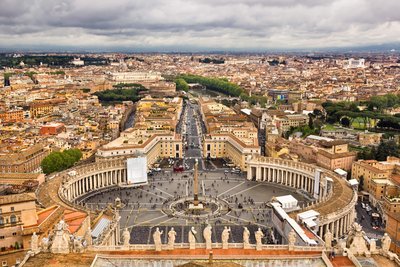 Vatikan von oben
