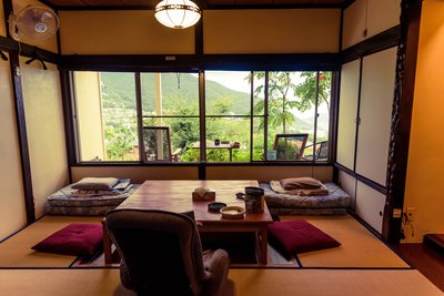 japanisches Zimmer mit Tatami