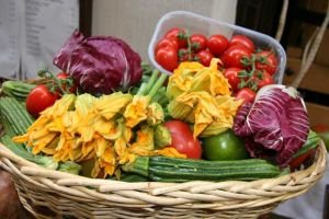 Gemüse vom Markt in Rom
