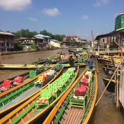 Boote-Inle-See, Myanmar