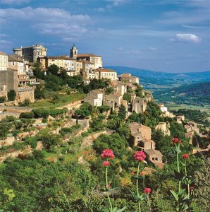 Blick auf Gordes, Provence