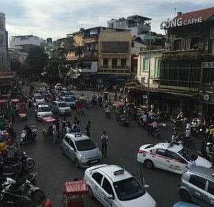Verkehr in Hanoi, Vietnam