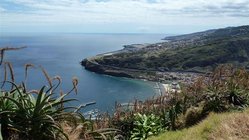 Aussicht auf Bucht, Madeira