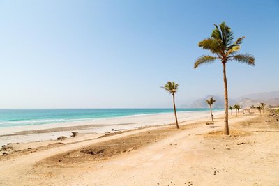 Arabisches Meer am Oman, Wassertemperaturen weltweit