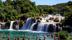 Krka Nationalpark Wasserfälle, Kroatien 