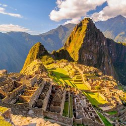Machu Picchu in den Anden, Peru