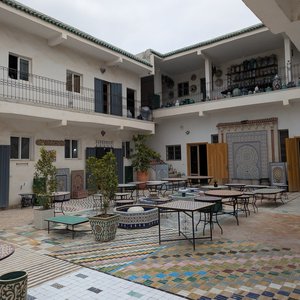Mosaikwerkstatt in Fès