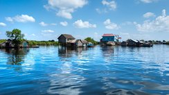 Hausboot Tonle Sap, Kambodscha
