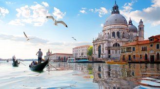 Venedig Gondeln