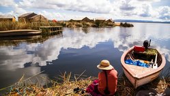 Titicaca-See und Uros Inseln, Peru