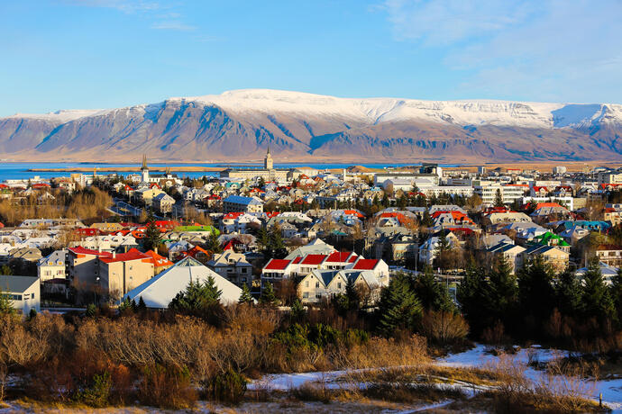 Reykjavik und seine Umgebung auf einer  Island Reise mit SKR