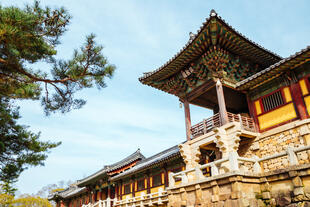der Bulguksa Tempel in Gyeongju