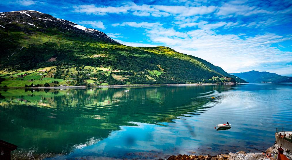landschaft see norwegen reisen