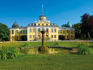 Schloss Belvedere mit Schlossgarten