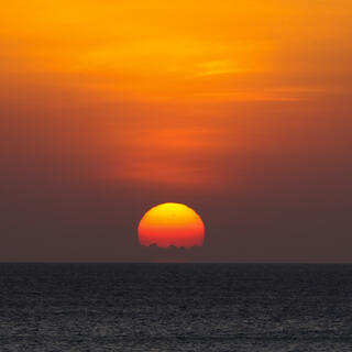 Sonnenuntergang auf Sansibar