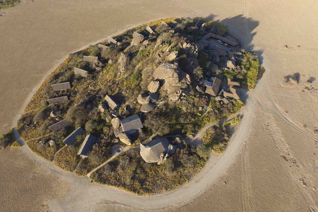 Olduvai Ndoge Camp von Oben
