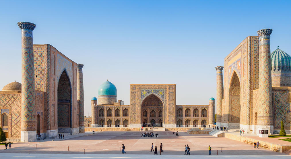 Registan Square in Samarkand 