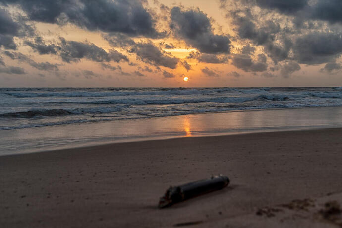 Sonnenuntergang am Strand