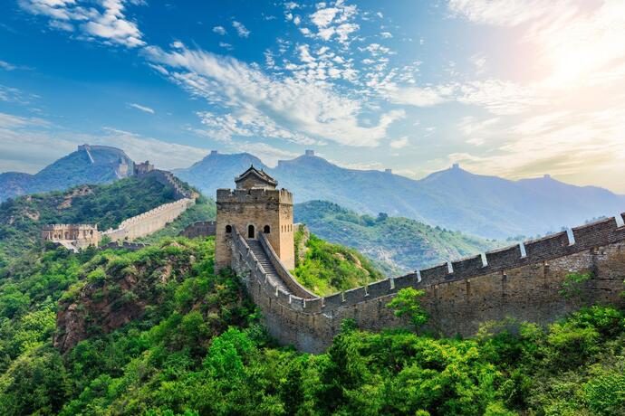 Die Chinesische Mauer in China