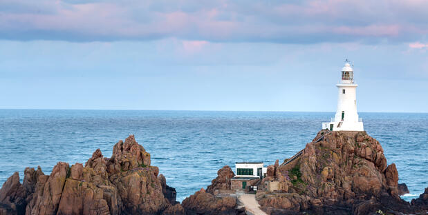 St. Brelade Corbere Leuchtturm