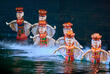 Traditionelle Wasserpuppen