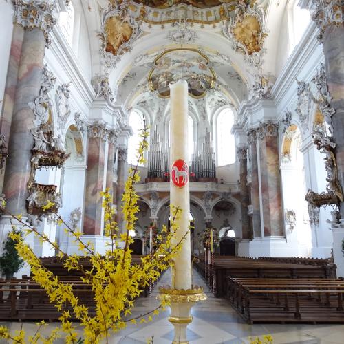 Die Basilika des Klosters Ottobeuren