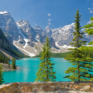 Blick auf den Lake Louise 