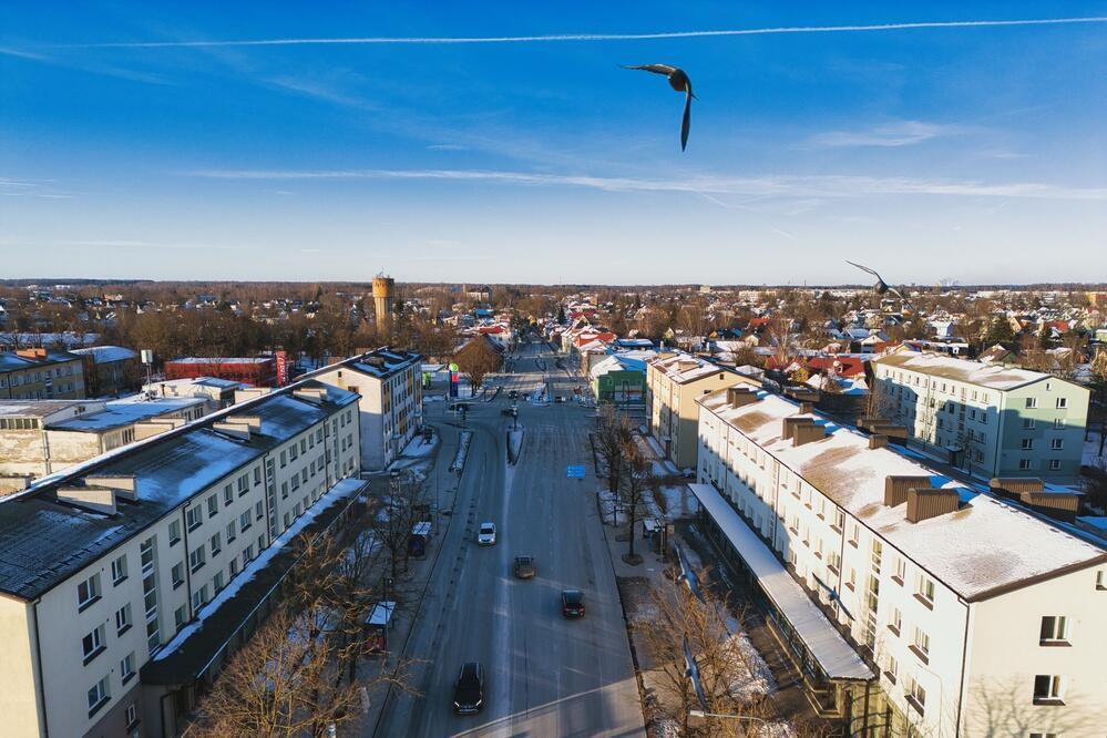 Blick auf Pärnu