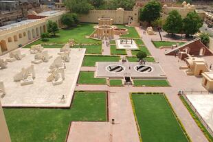 Freilichtobservatorium Jantar Mantar in Jaipur