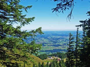 Ausblick auf Oy-Mittelberg und Umgebung 