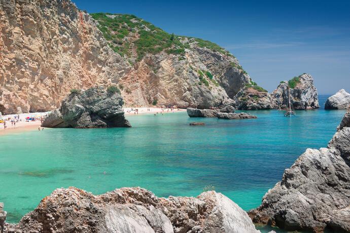 Bucht bei Sesimbra