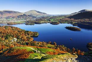 Derwentwater im Herbst