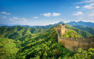 Landschaft bei der Chinesischen Mauer