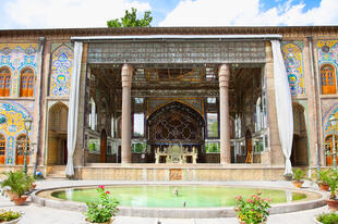 Takht-e Marmar im Golestan Palast