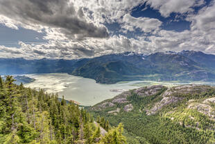 Blick auf Howe Sound