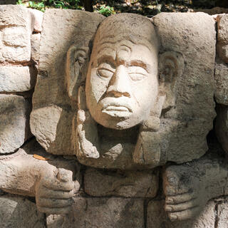 Maya- Ruinen in Copan