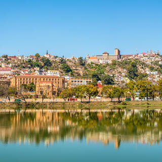 Panoramablick von Antananarivo