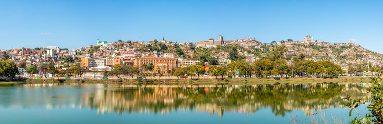 Panoramablick von Antananarivo