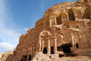 Sandsteinformation in Petra