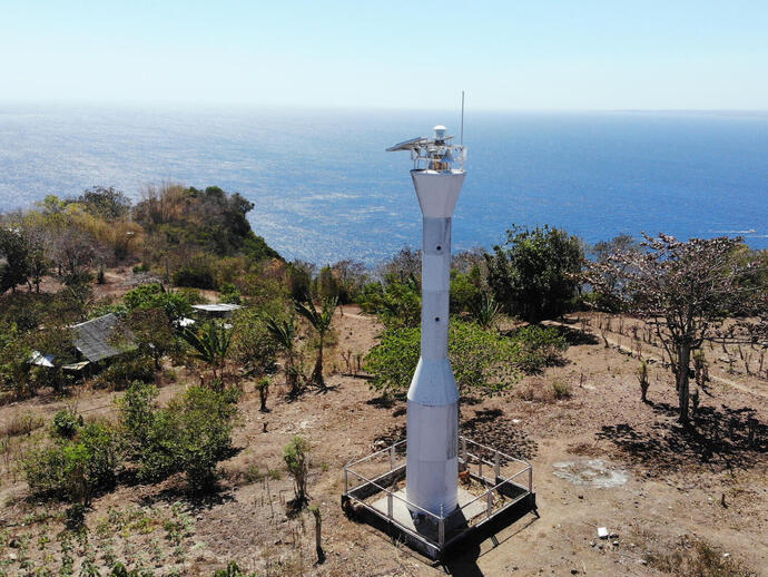 Leuchtturm von Apo Island