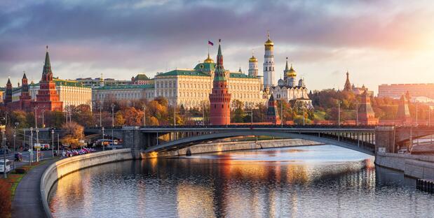 Moskau: Blick auf den Kreml