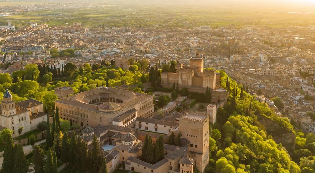 Alhambra in Andalusien