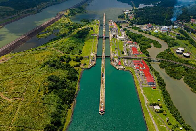 Panamakanal in Panama